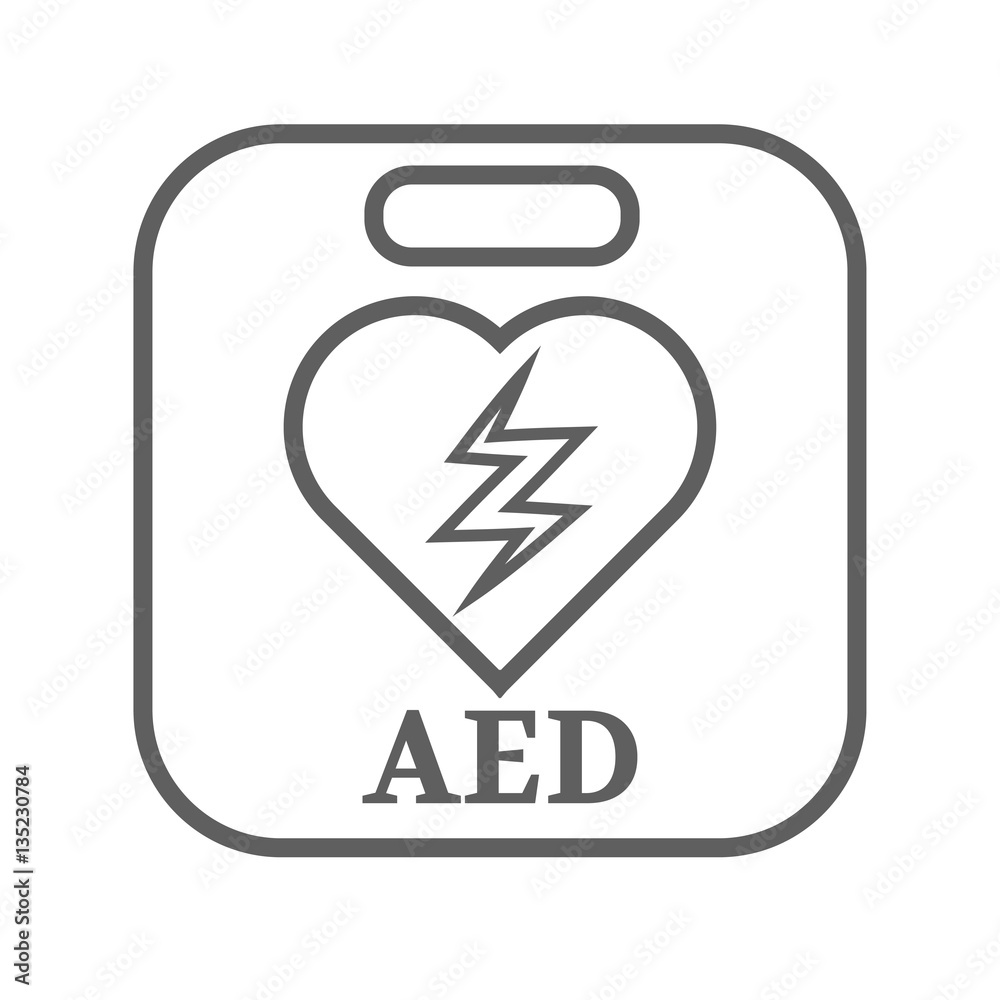 defibrillator icon defibrillator icon