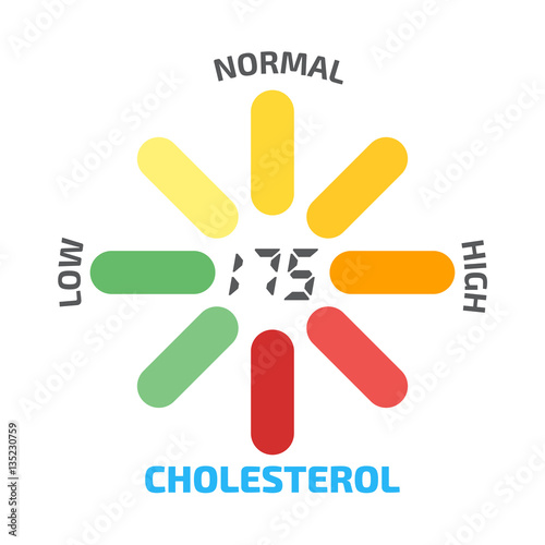 Cholesterol Meter vector