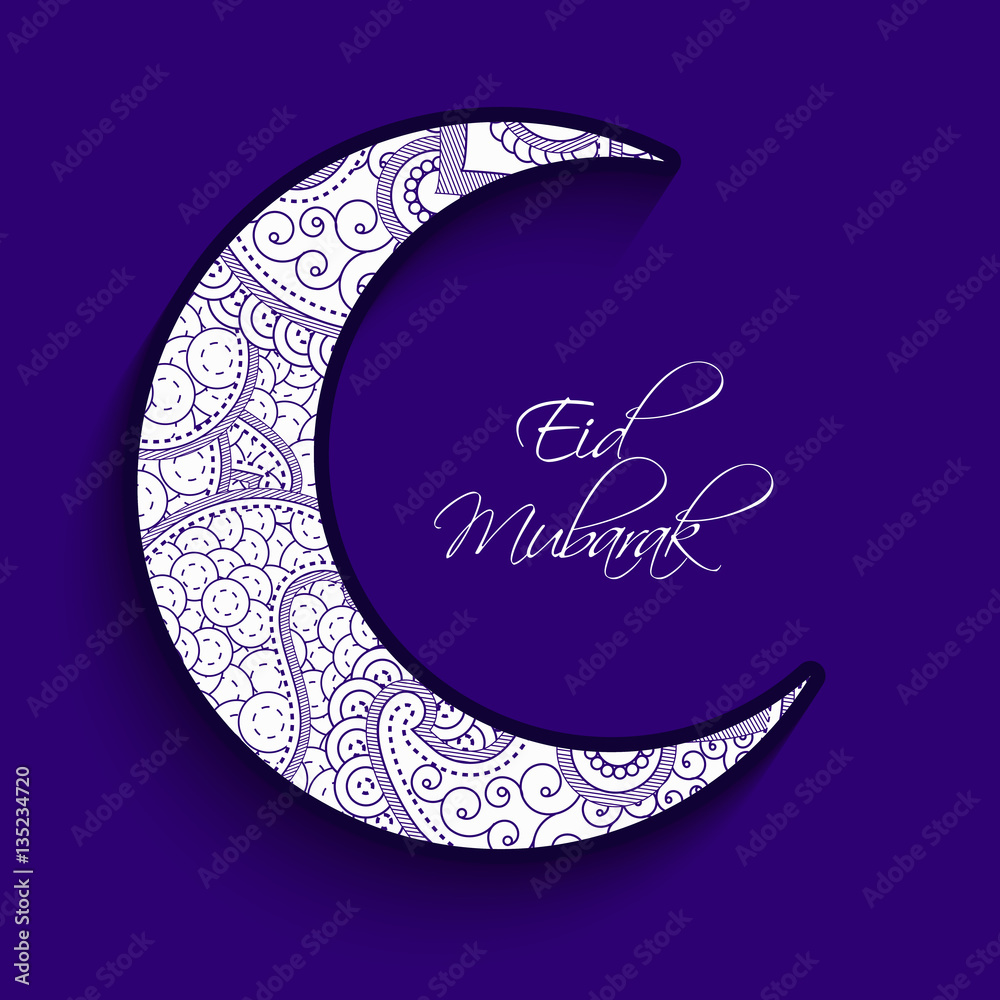 Obraz premium Eid background