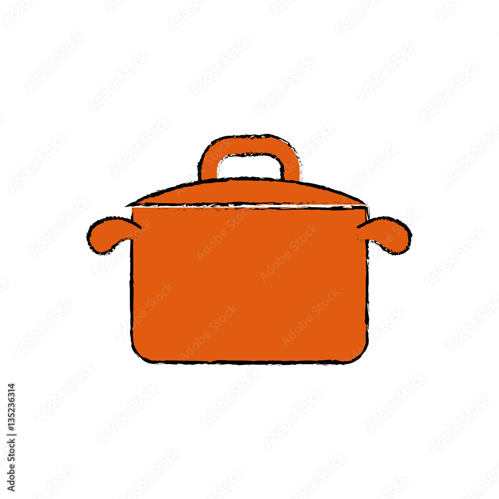 Kitchen saucepan isolated icon vector illustration graphic design Kitchen saucepan isolated icon vector illustration graphic design