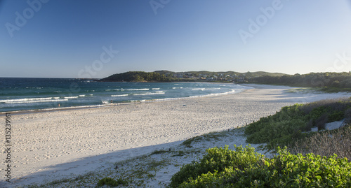 Beautiful beach in central coast australia