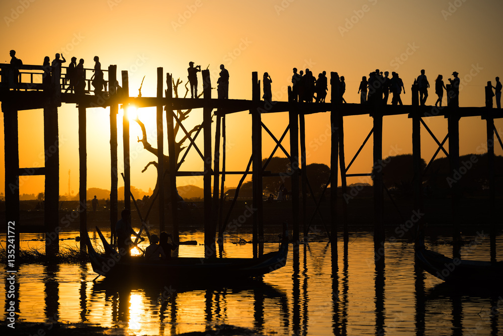 Ubein Bridge Mandalay Ubein Bridge Mandalay
