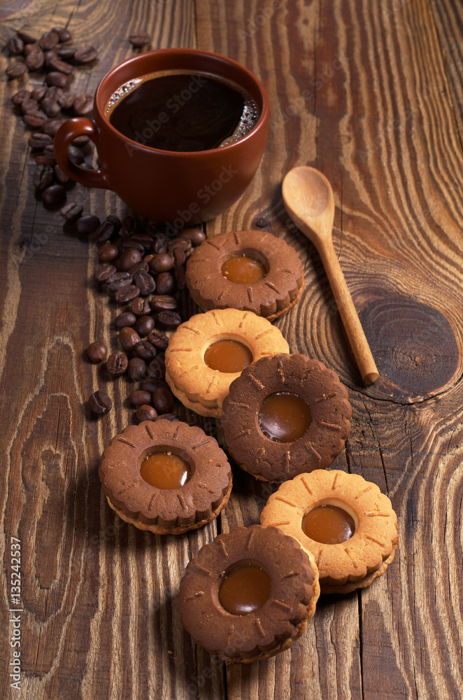 Cookies and coffee Cookies and coffee
