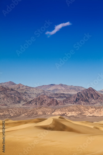 sand dunes at death valley national park in nevada usa - stovepipe wells - mesquite flat dunes