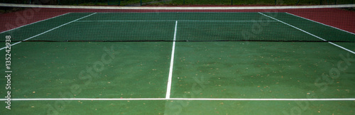 Fotografie Empty tennis court