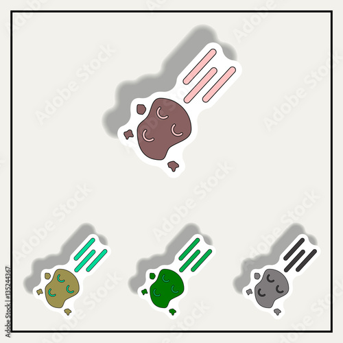 space meteorite collection