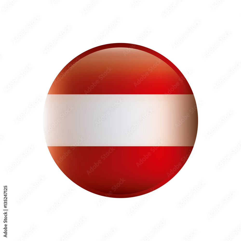 color silhouette with flag of austria in round shape vector illustration color silhouette with flag of austria in round shape vector illustration