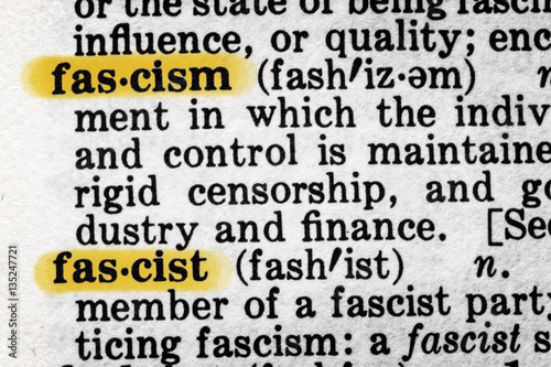 Fascism Dictionary Definition photo