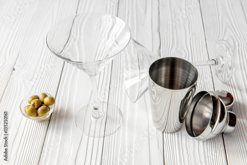 Wallpaper Mural martini cocktail at wooden background close up Torontodigital.ca