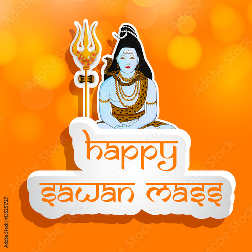Sawan or Shivratri background