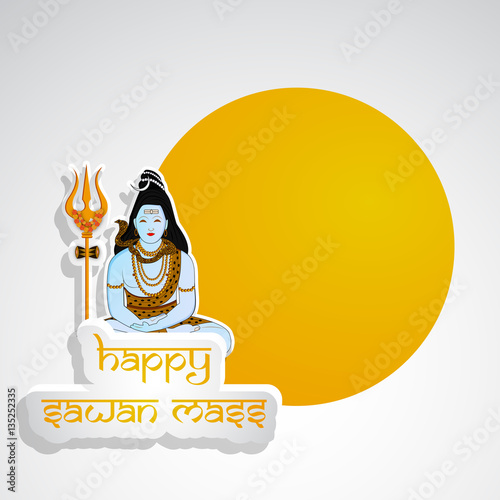 Sawan or Shivratri background