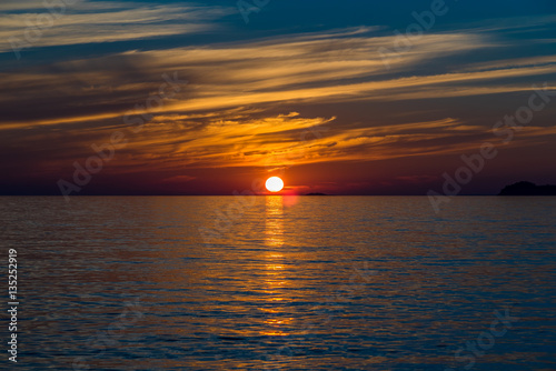 Sunset on Superior Lake