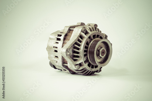 Old car alternator