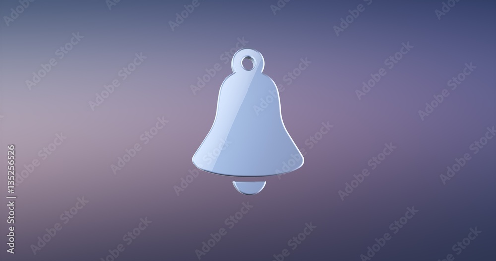Bell Silver 3d Icon Bell Silver 3d Icon