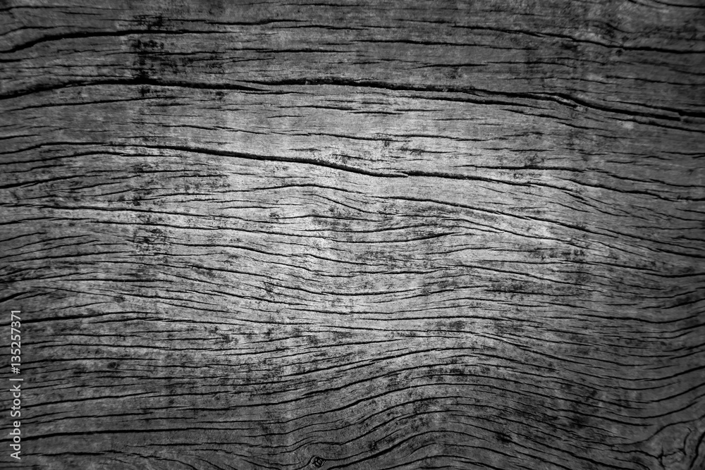 Obraz premium Pattern cracked old wooden background.