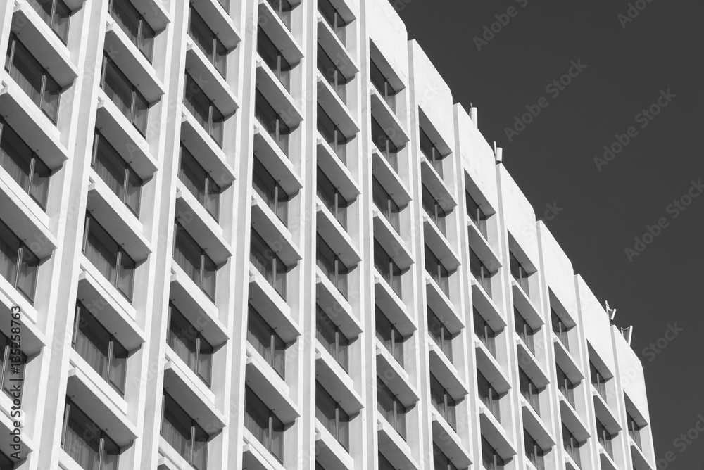 Facade of office building Facade of office building