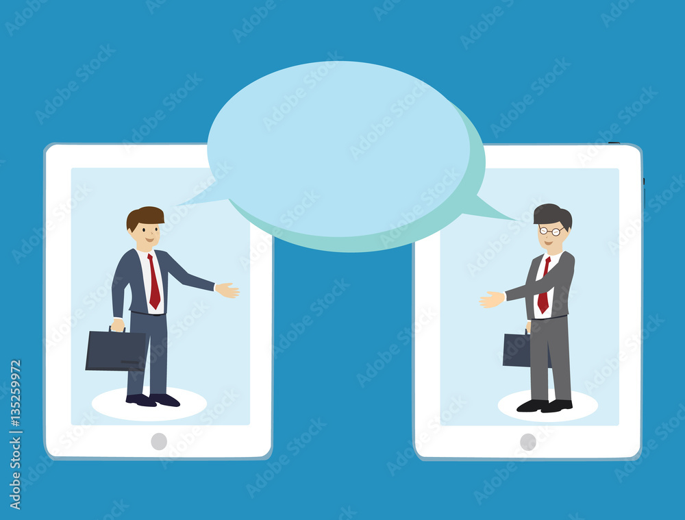 Business man are shaking hands