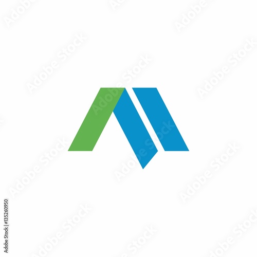 Free Download M Initial Logo Vector - GFXLoad