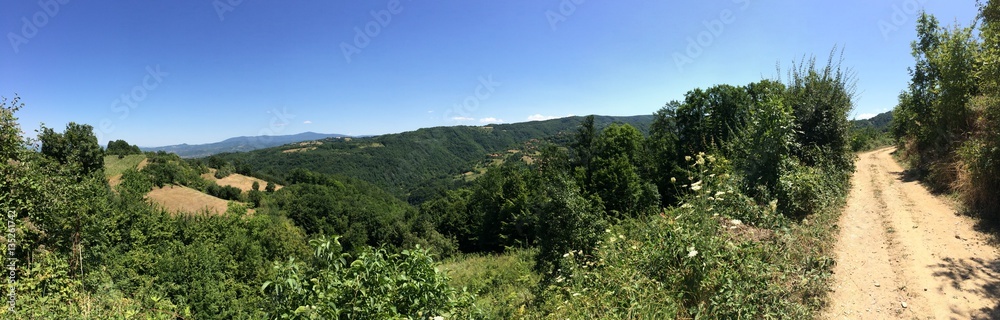 Obraz premium Mount Kukavica in southern Serbia