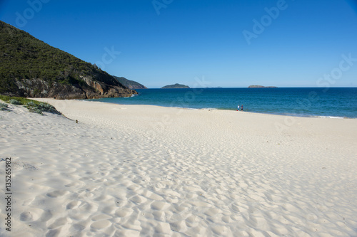 Beautiful beach in central coast australia