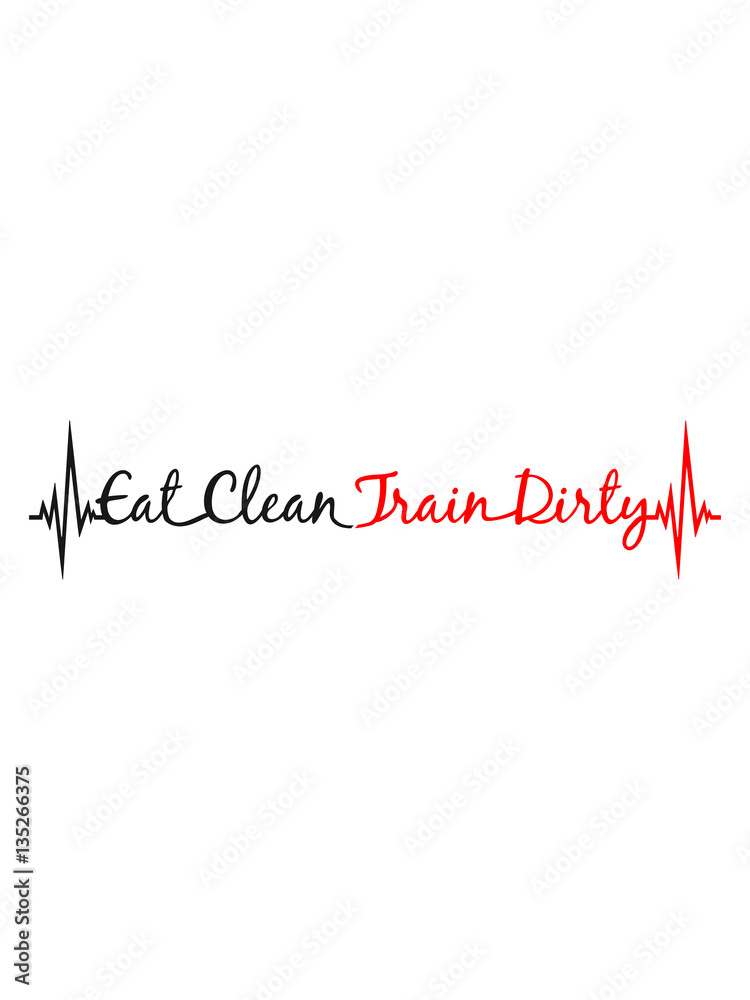 Pulse frequency heart stroke black train dirty text logo stars cool stamp color weight lifting muscles dumbbell weight training design clean