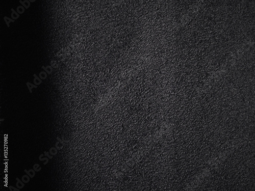 Black soft fluffy textile background suede