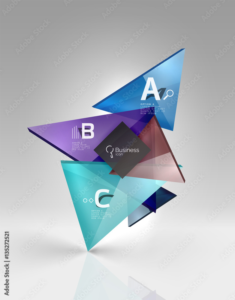 Vector 3d triangle abstract background Vector 3d triangle abstract background