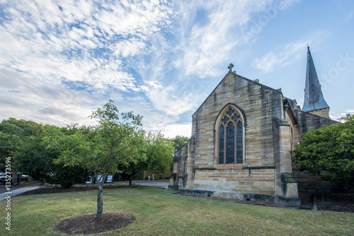 Photography Old church in Sydney.