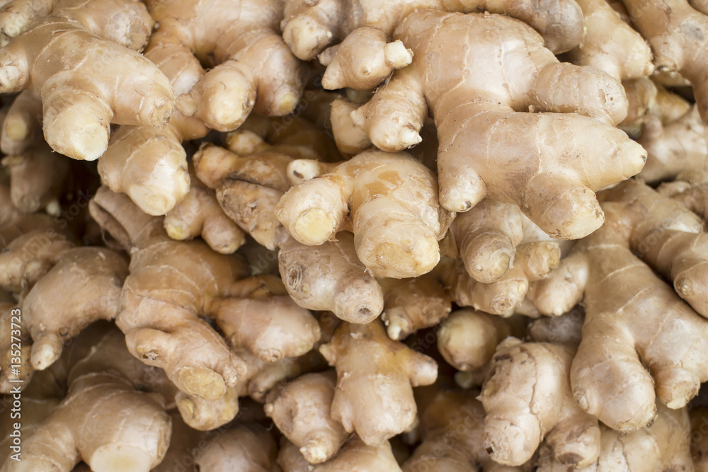 Pile of ginger Pile of ginger