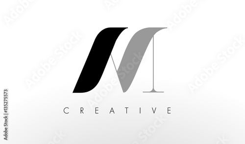 A M Letter Logo Design. Creative AM Letters Icon photo