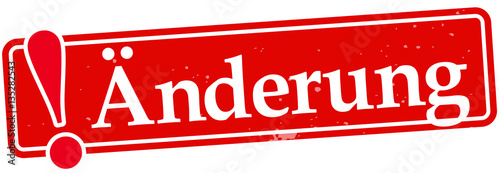 Änderung