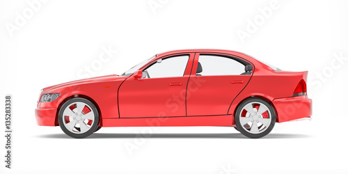 Brandless Generic Red Car