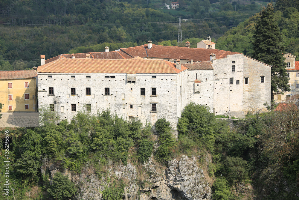 Historic Castle Pazin in Croatia