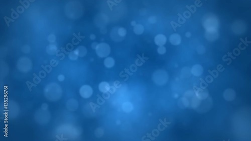 2in1 Blue Particles Loop. Light and Dark