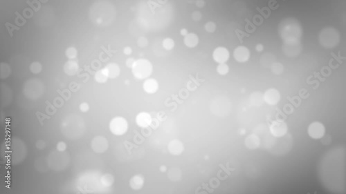 2 in 1 Black and White Particles Loop. Light and Dark