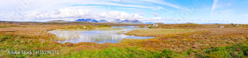 ireland, the bog road