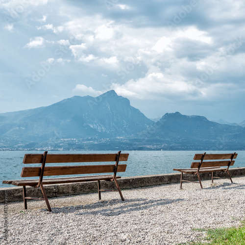 shore of Lake Garda © nickolya