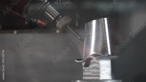 CNC metal processing industrial machine