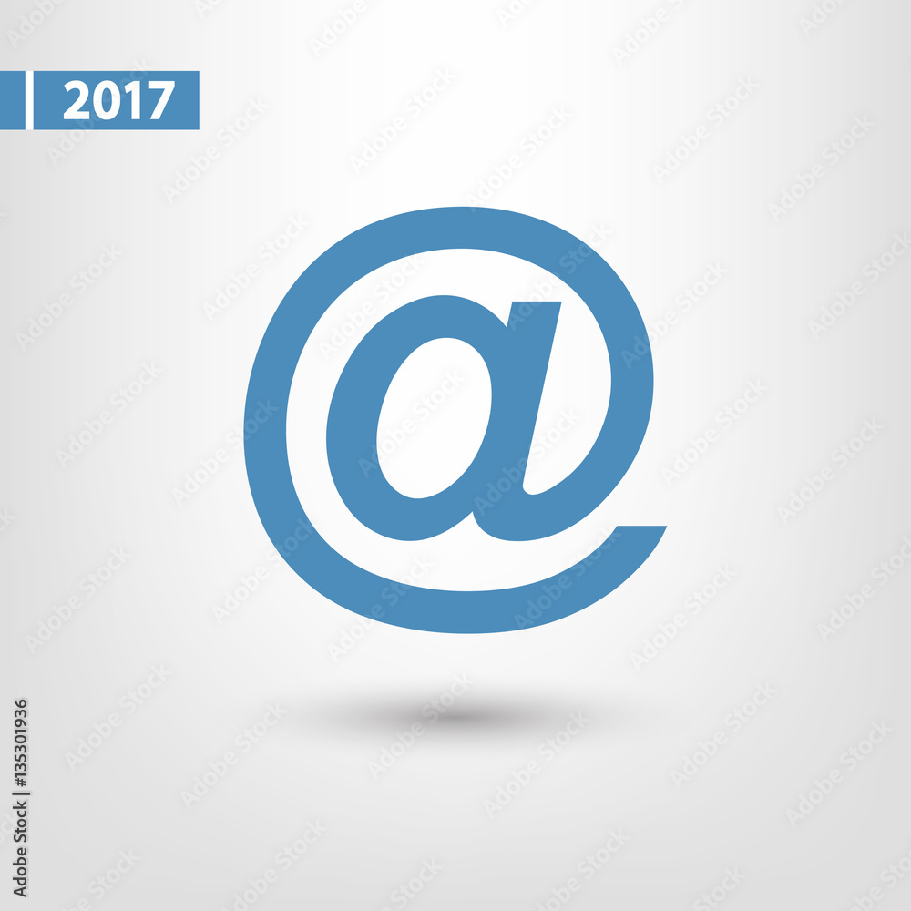e-mail internet icon, vector illustration. Flat design style e-mail internet icon, vector illustration. Flat design style