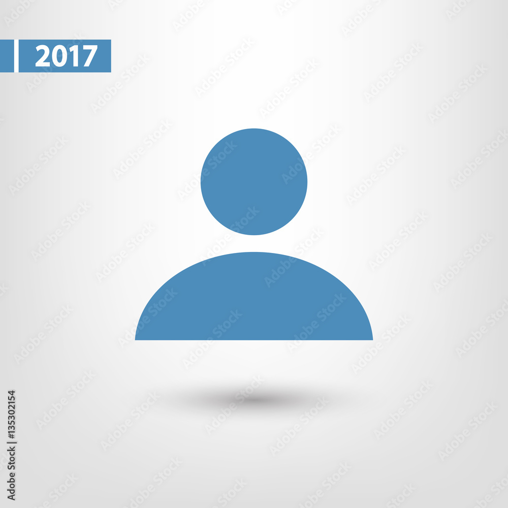 Business man icon, vector illustration. Flat design style Business man icon, vector illustration. Flat design style