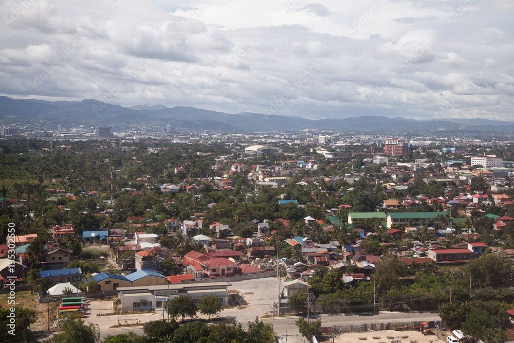 Cebu city top view