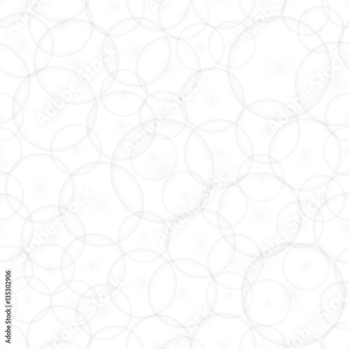 seamless white circle bubble texture background