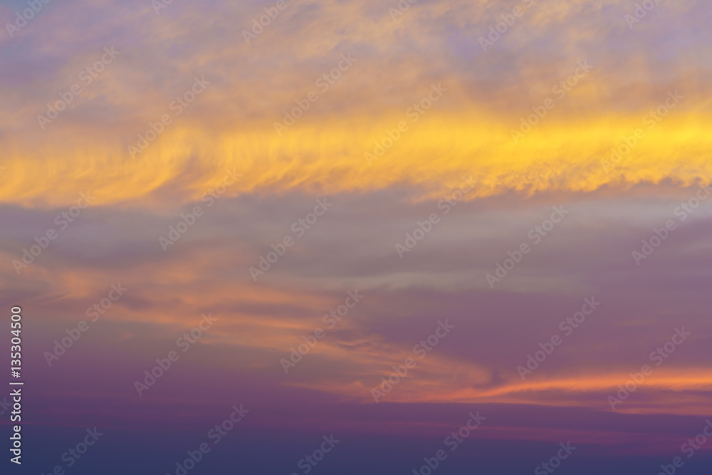 Colorful twilight background