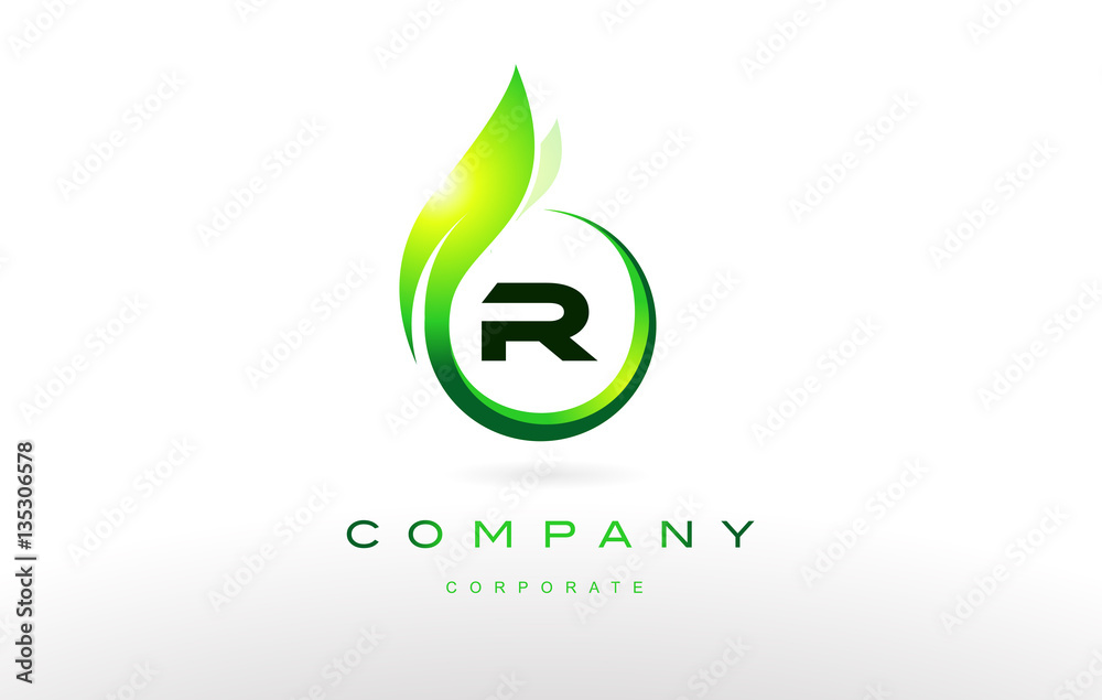 r alphabet letter logo vector icon design