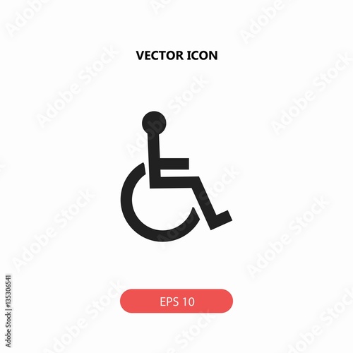 disabled vector icon