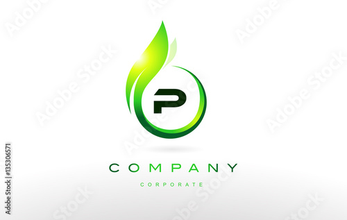 p alphabet letter logo vector icon design