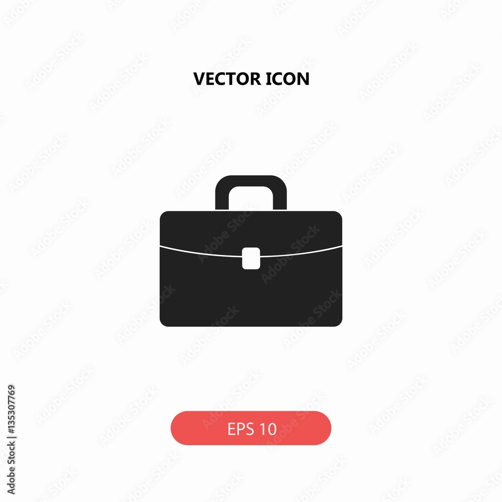 briefcase vector icon briefcase vector icon