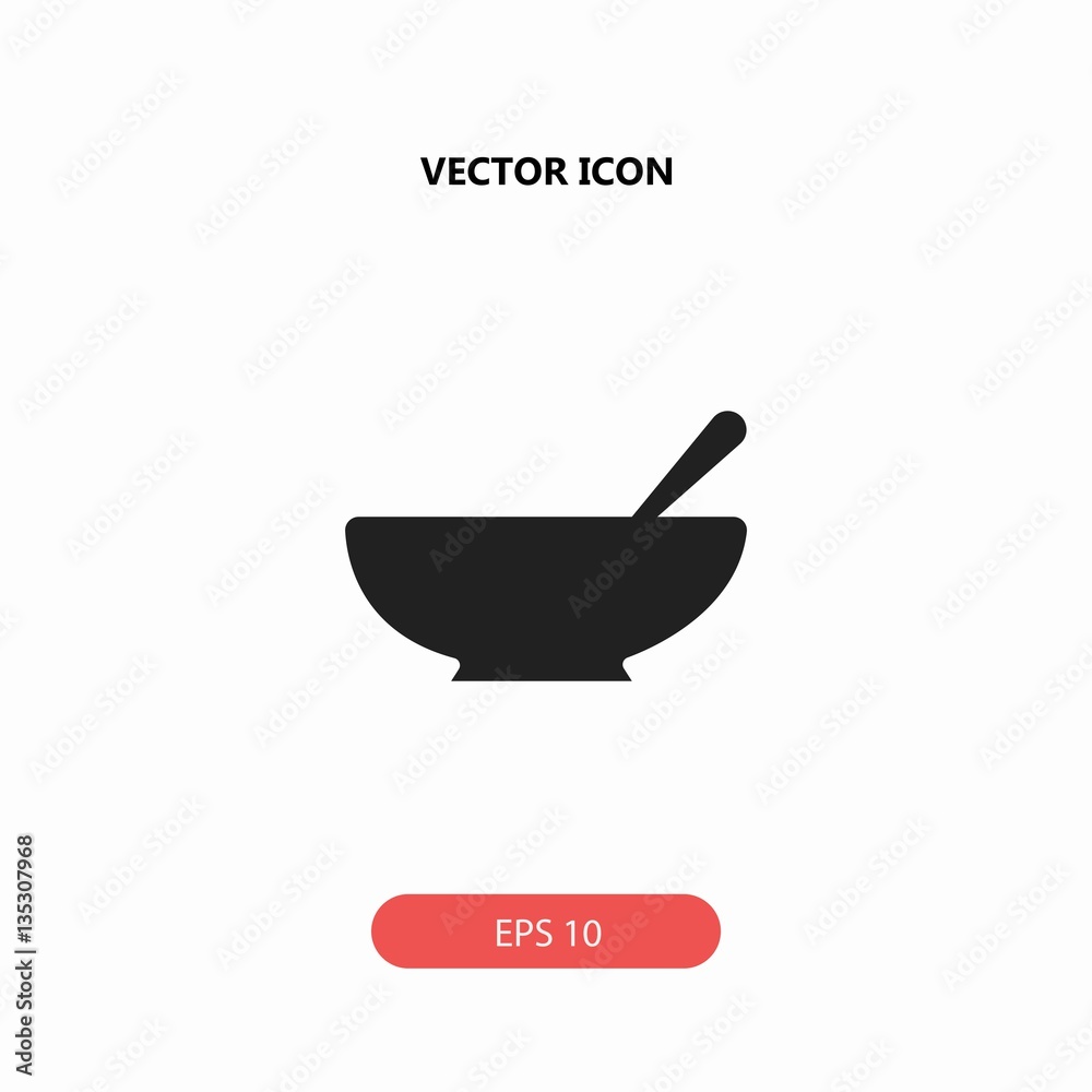 bowl vector icon bowl vector icon