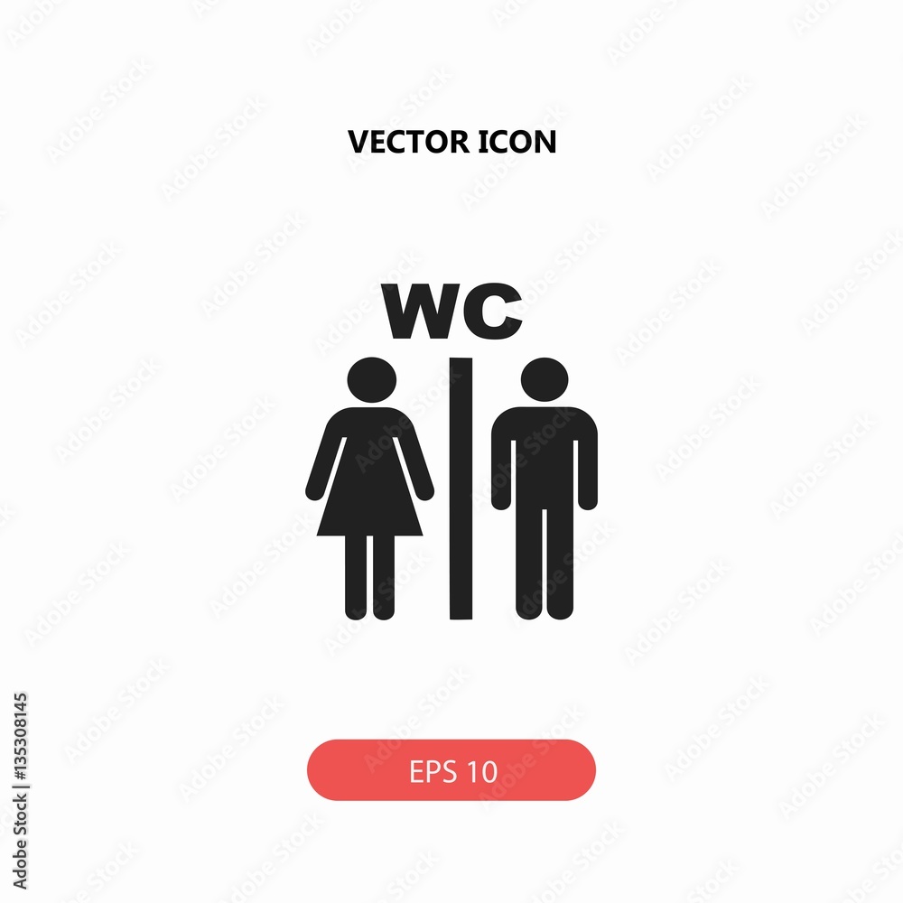 wc vector icon wc vector icon