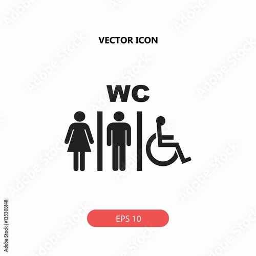 wc vector icon